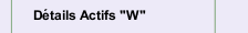 D&eacute;tails Actifs "W"